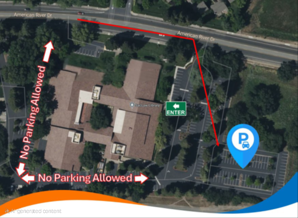 Assessor's Parking Lot diagram